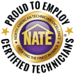 NATE badge